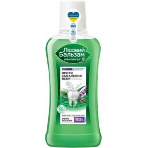 Burnos ertmės skalautojas "Lienoj balzam" su šalavijų ekstraktu žolelių pagrindo nuoviru 400ml.